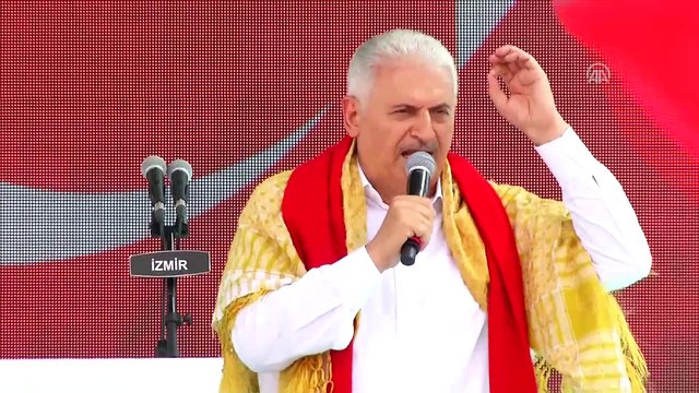 Başbakan Yıldırım, Yörük Şöleni'ne katıldı - İZMİR