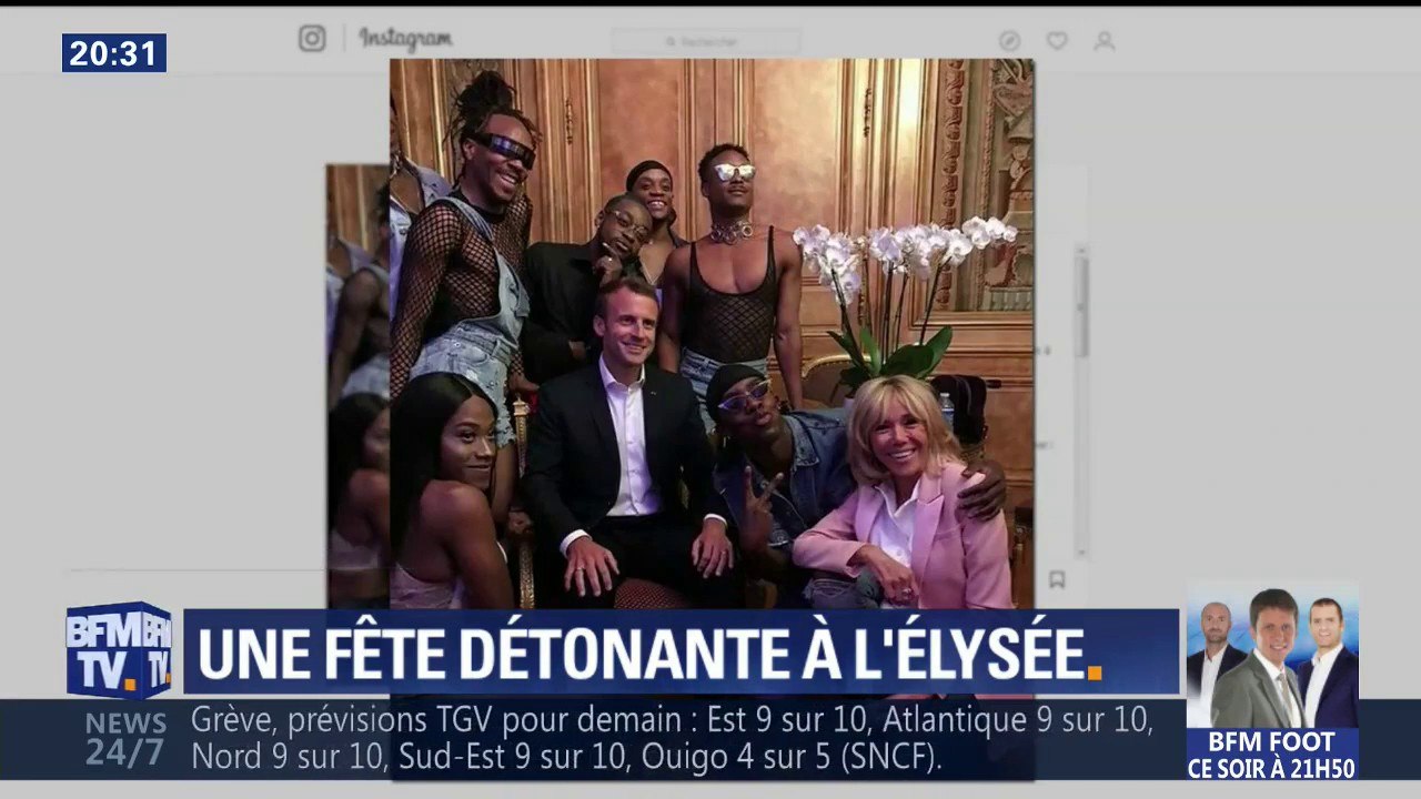 Fête de la musique: la photo du couple Macron entouré de danseurs fait réagir l'opposition