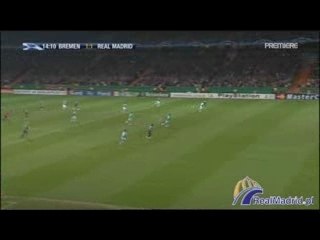 Gol de Robinho al Werder Bremen (Canal+)