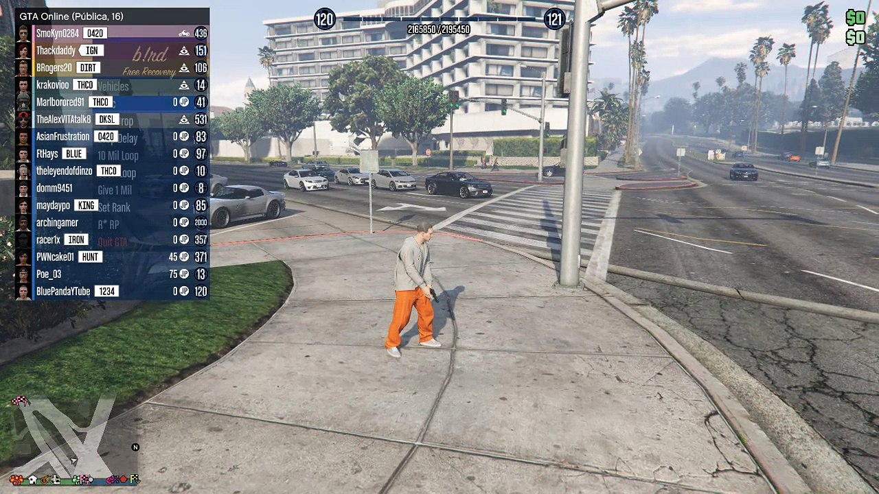 Mod Menu GTA V PC Online 1.43 b1rdMenu DINERO INFINITO 10.000.000 DROP GRATUITO