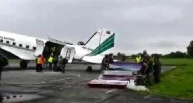 Fueron trasladados a Cali los tres restos que podrían ser de los periodistas ecuatorianos