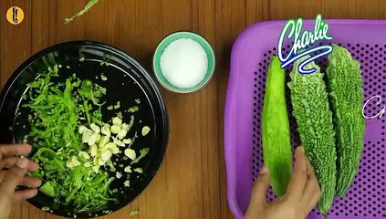 Try this fusion. A great recipe for Qeema Bhare Karele recipe.