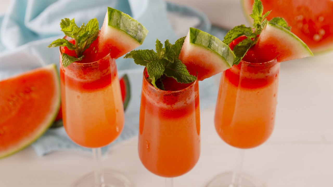 Every Summer Brunch Needs Watermelon Mimosas