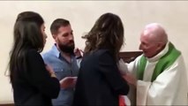 Catholic Priest Slaps Baby