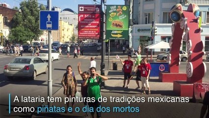 Uma odisséia mexicana na Rússia