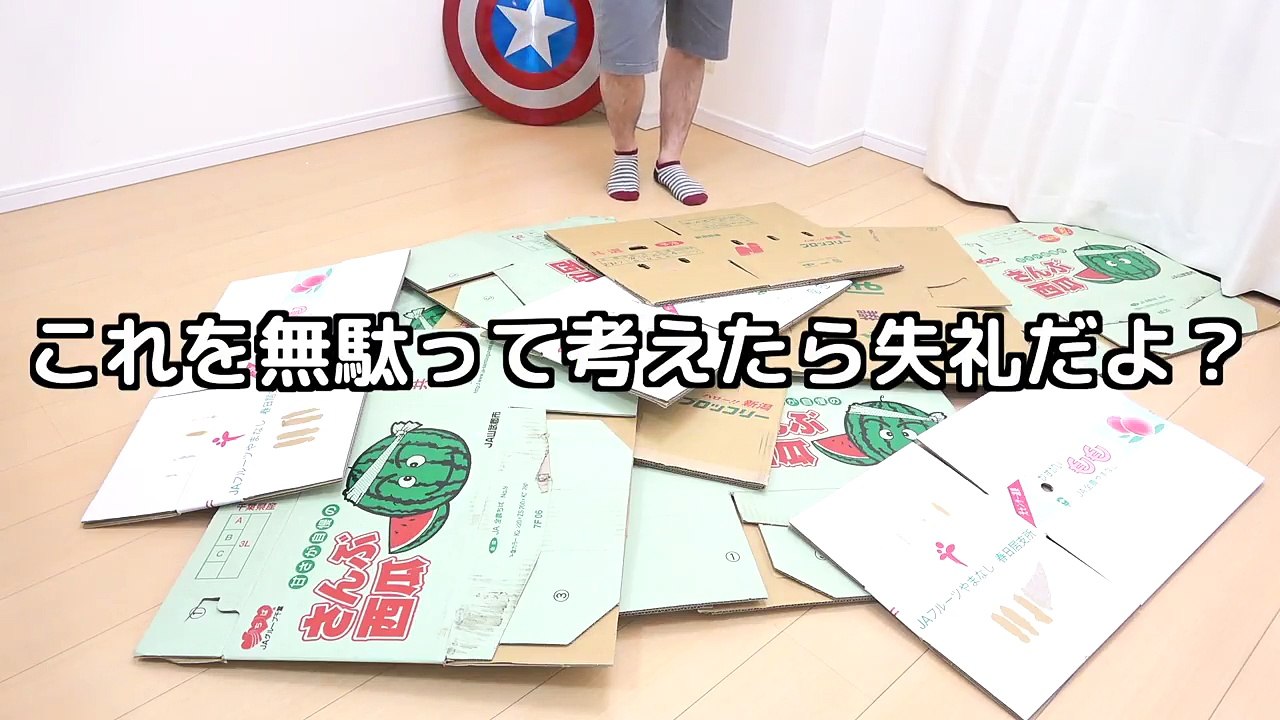 ダンボールだけでハリネズミの巨大迷路を作る！！DIY