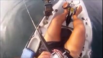 That moment when you catch your fish then a shark steals it…