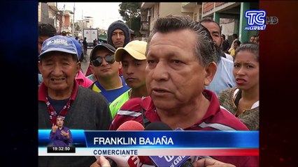 Vendedores de Durán se toman calles de ese cantón