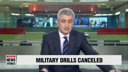 South Korea, U.S. agree to suspend select marine training exercises