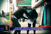 Los Olivos: liberan a sujeto que arrastró a mujer para robarle su cartera