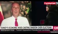 Muharrem İnce'nin CNN röportajında güldüren anlar!