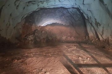 Eğribel Geçidi'ne İnşa Edilen Tünelin Tamamlanmasına 140 Metre Kaldı