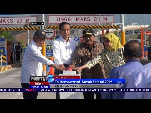Presiden Joko Widodo Resmikan Tol Pasuruan -NET24