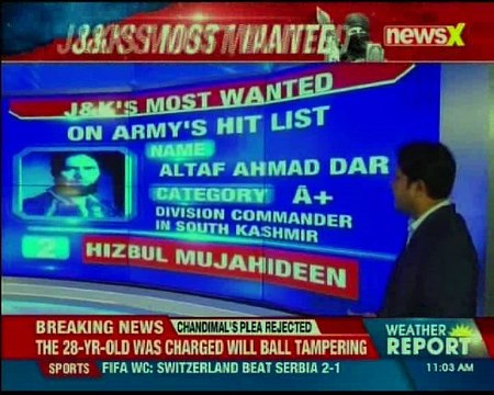 J&K's most wanted Forces take charge in J&K; NewsX accesses most wanted list
