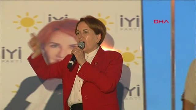 İstanbul Meral Akşener Büyükçekmece'de Konuştu 3