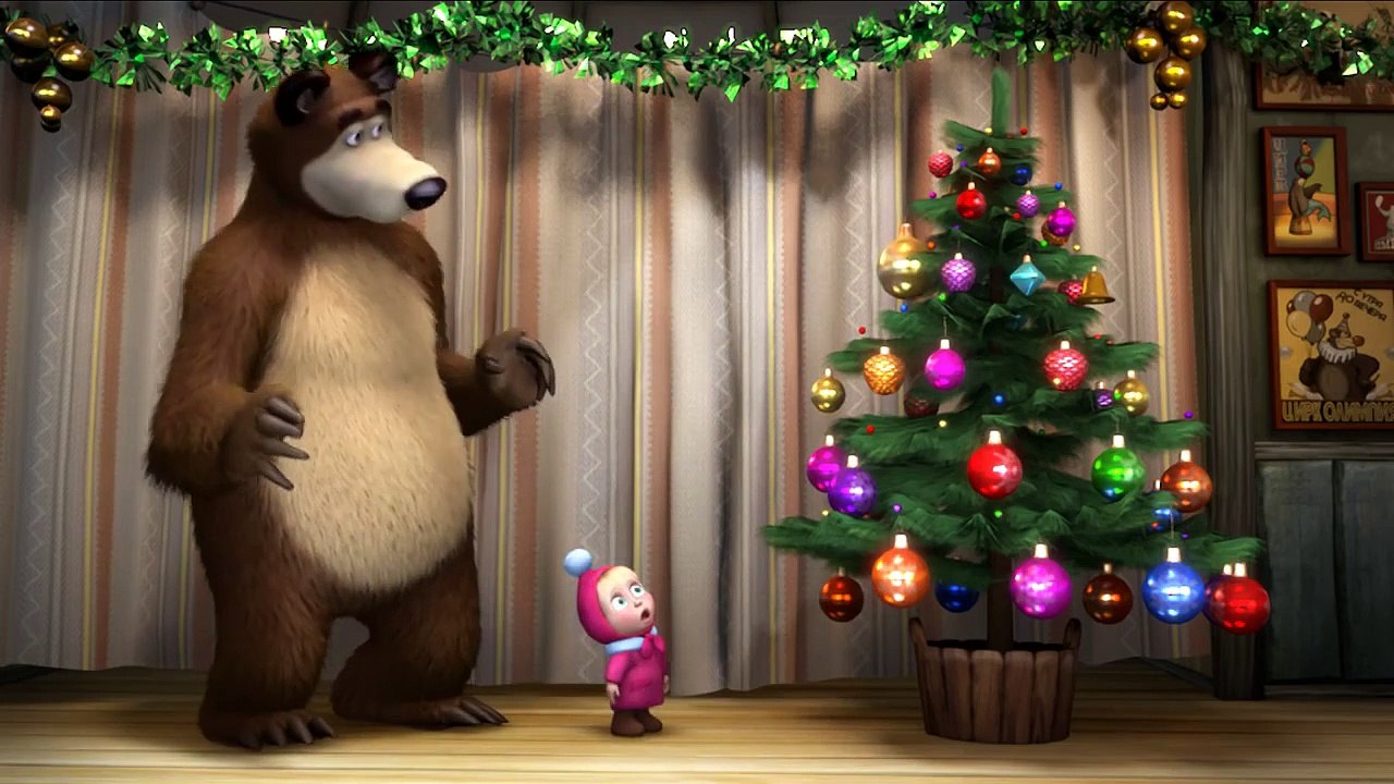 Masha and The Bear - One, Two, Three! Light the Chistmas Tree! (E 3)