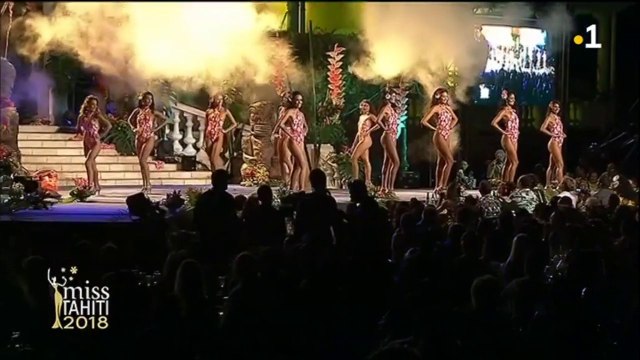 #MissTahiti2018 Retour sur le défilé en maillot de bain, un moment fort de l'élection Miss Tahiti✨