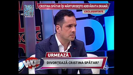 CRISTINA SPATAR (wow bizz - tv show) april.2016