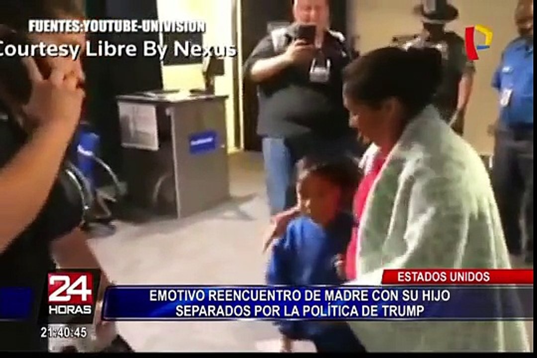 Madre guatemalteca se reencuentra con su hijo tras ser separados por gobierno de Trump