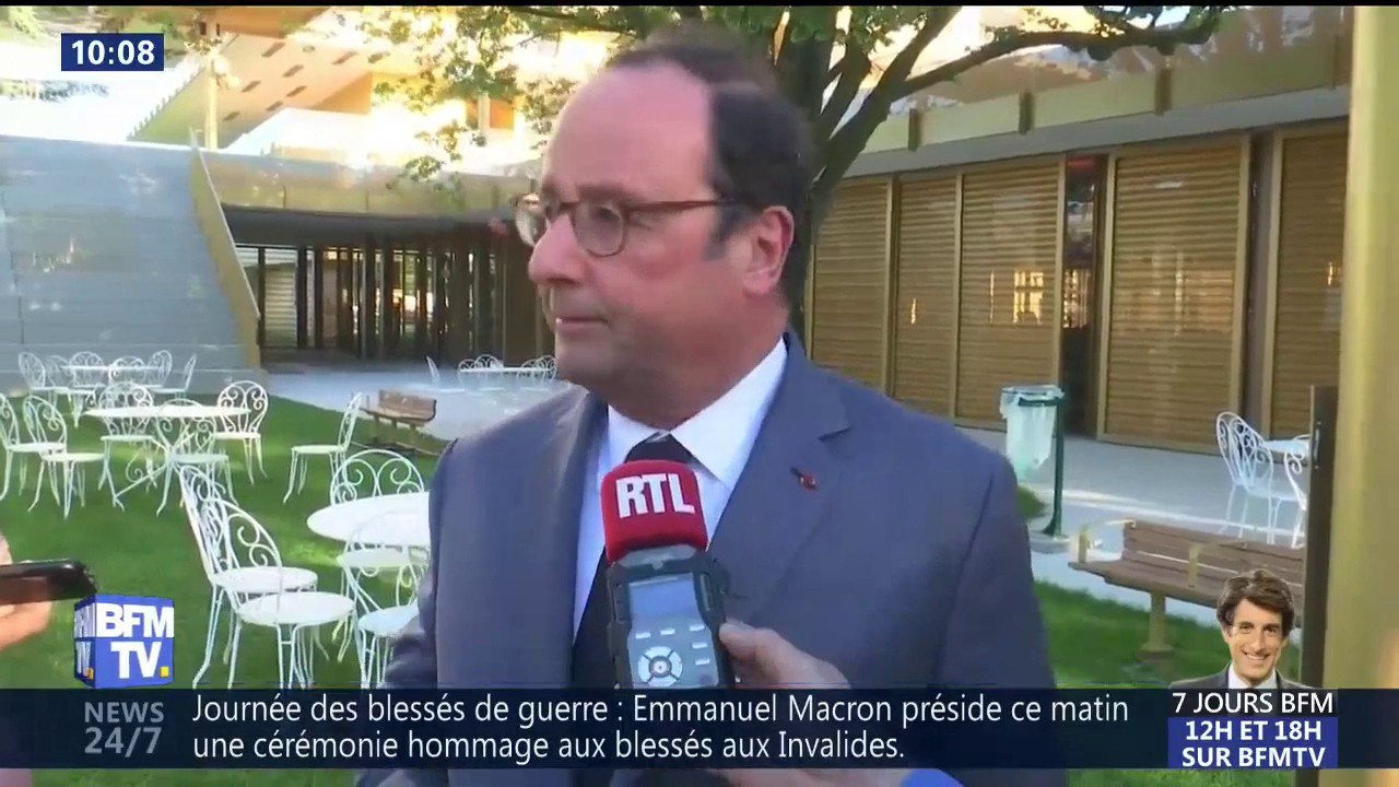 François Hollande envoie une nouvelle pique à Emmanuel Macron