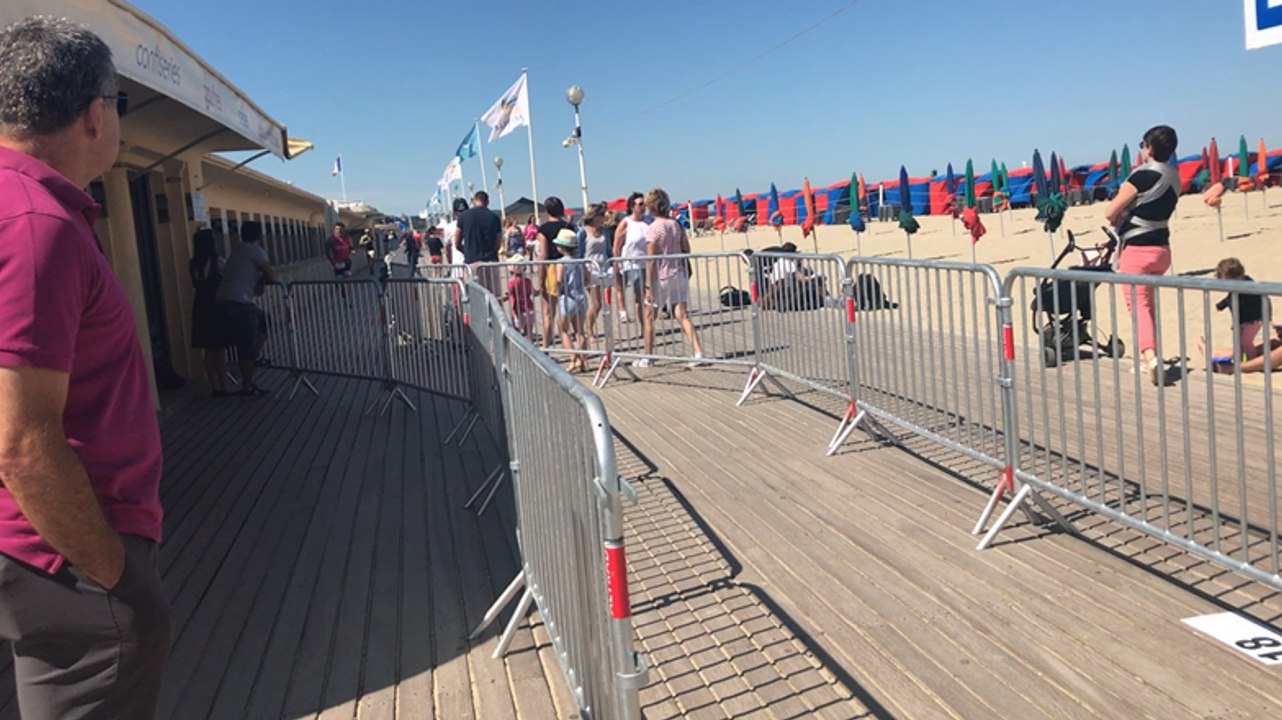 Triathlon de Deauville : ambiance sur les planches