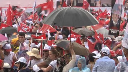 İstanbul İnce'nin Maltepe Mitinginde Yağmur Sürprizi 1-