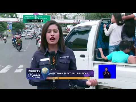 NET.MUDIK 2018- Live Report, Wisatawan Padati Jalur Puncak -NET12