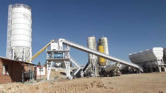 ins makina 180 m3 hour stationary concrete batching plants sabit beton santrali centrales a beton