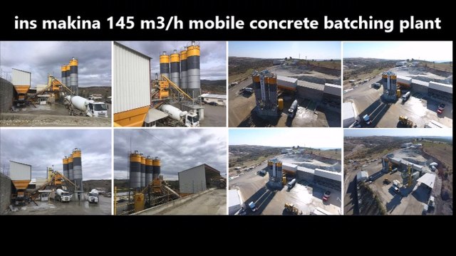 insmakina mixers. mikserler concrete batching plants beton santralleri