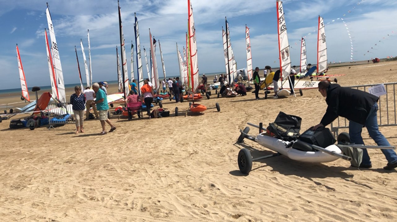 Char à voile : on se prépare pour la finale