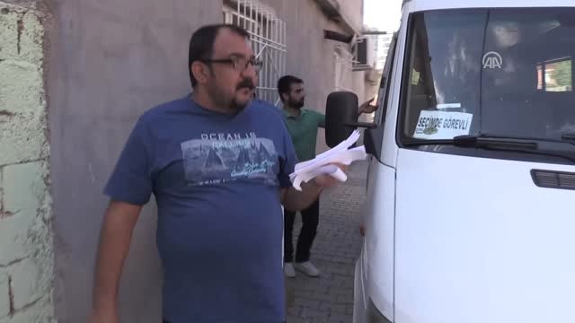 Seyyar Sandıkta Oylarını Kullandılar