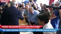 CHP lideri Kılıçdaroğlu oyunu kullandı