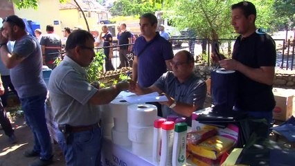 Başkan Kocaoğlu, selde zarar gören Çukurköy’ü ziyaret etti