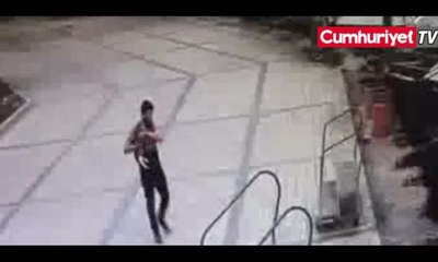üsküdar'da vahşet kamerada