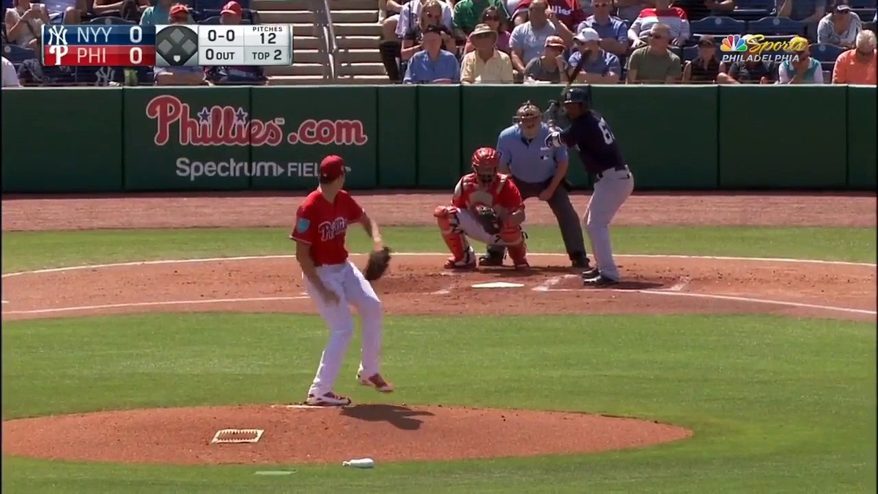 New York Yankees vs Philadelphia Phillies - Miguel Andujar Home Run