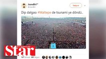 CHP�liler Yenikapı mitingini Maltepe mitingi diye paylaştı