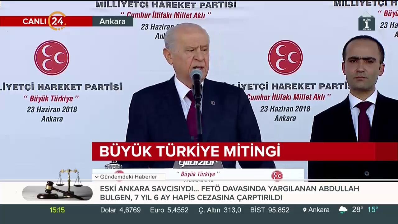 Devlet Bahçeli Ankara'da