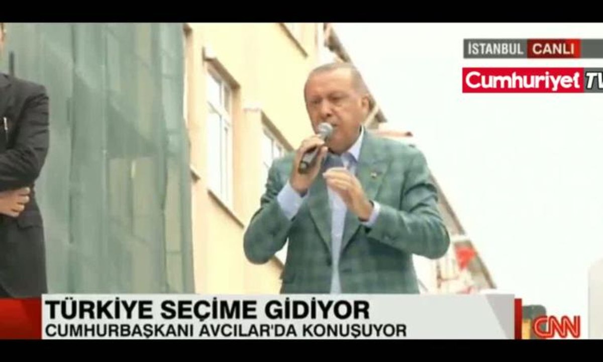 Erdoğan'ın seçime saatler kala endişesini dile getirdi