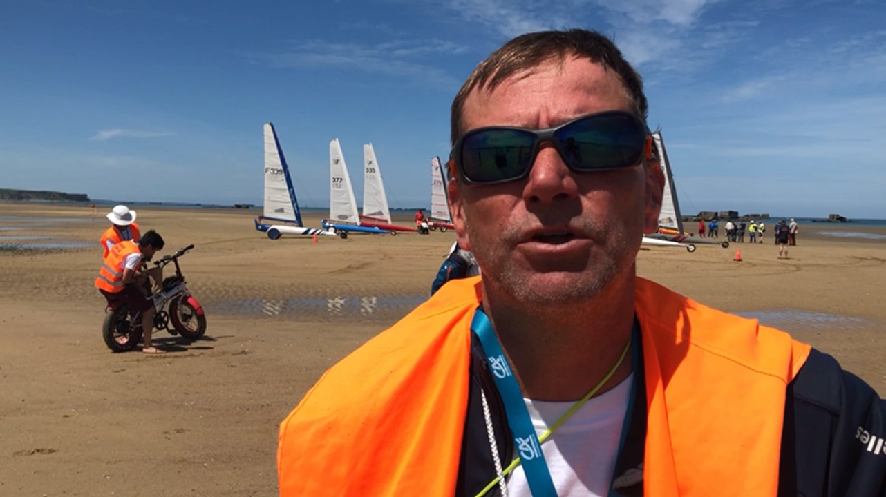 Char à voile : Asnelles veut accueillir les JO 2024