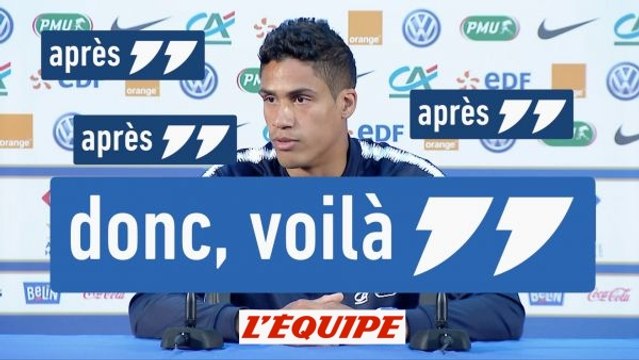 Les Bleus et leurs tics de langage en conférence de presse - Foot - CM 2018