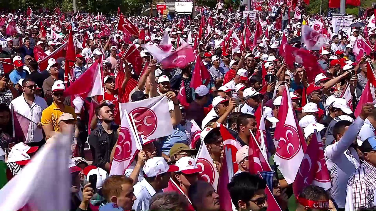 Bahçeli: 'Ülkümüz hem 'kızıl elma' hem de Türkiye merkezli yeni bir medeniyettir' - ANKARA