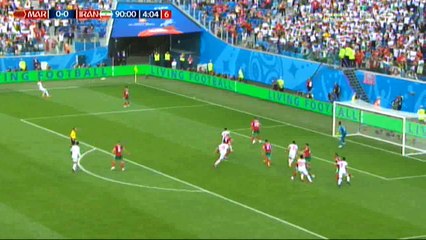 هدف عزيز بوهدوز لصالح المنتخب الإيراني بالخطأ في مرماه شاشة كاملة