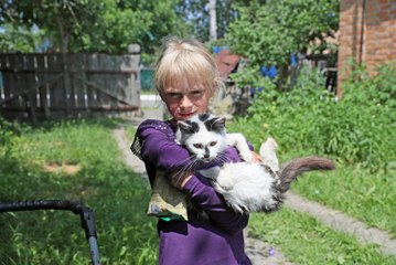 Sous le soleil de Tchernobyl (1/5): rencontre avec Yiulia, 8 ans