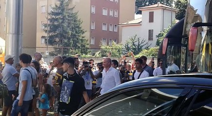 OPERAZIONE NOSTALGIA 2018 - L'ARRIVO DEI CALCIATORI AL TARDINI