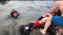 Samsun'da Denizde Can Pazarı...denize Giren 3 Arkadaş Boğulma Tehlikesi Geçirdi