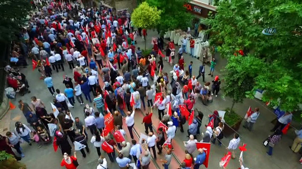 'Sevgi Yürüyüşü'ne büyük ilgi