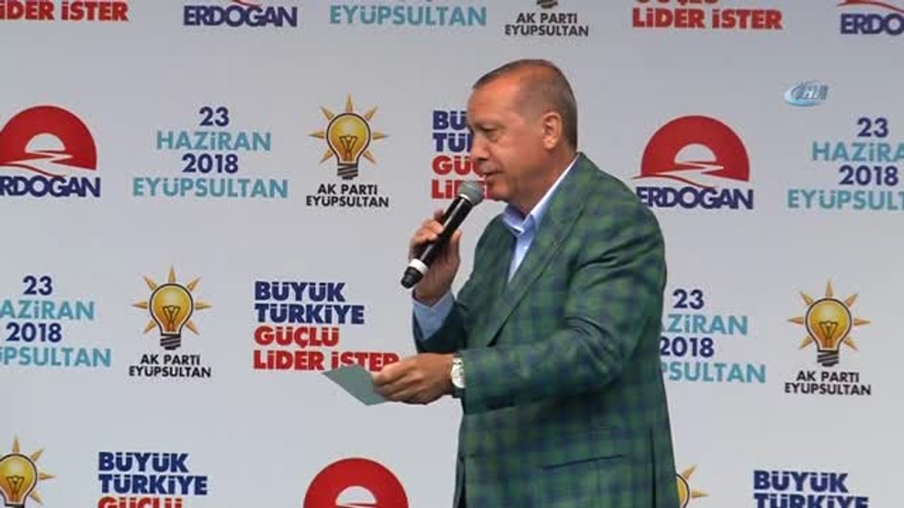 Cumhurbaşkanı Erdoğan" İstanbul'da 5 Milyon Dedi, Emniyetten Rakam Aldım 280 Bin"