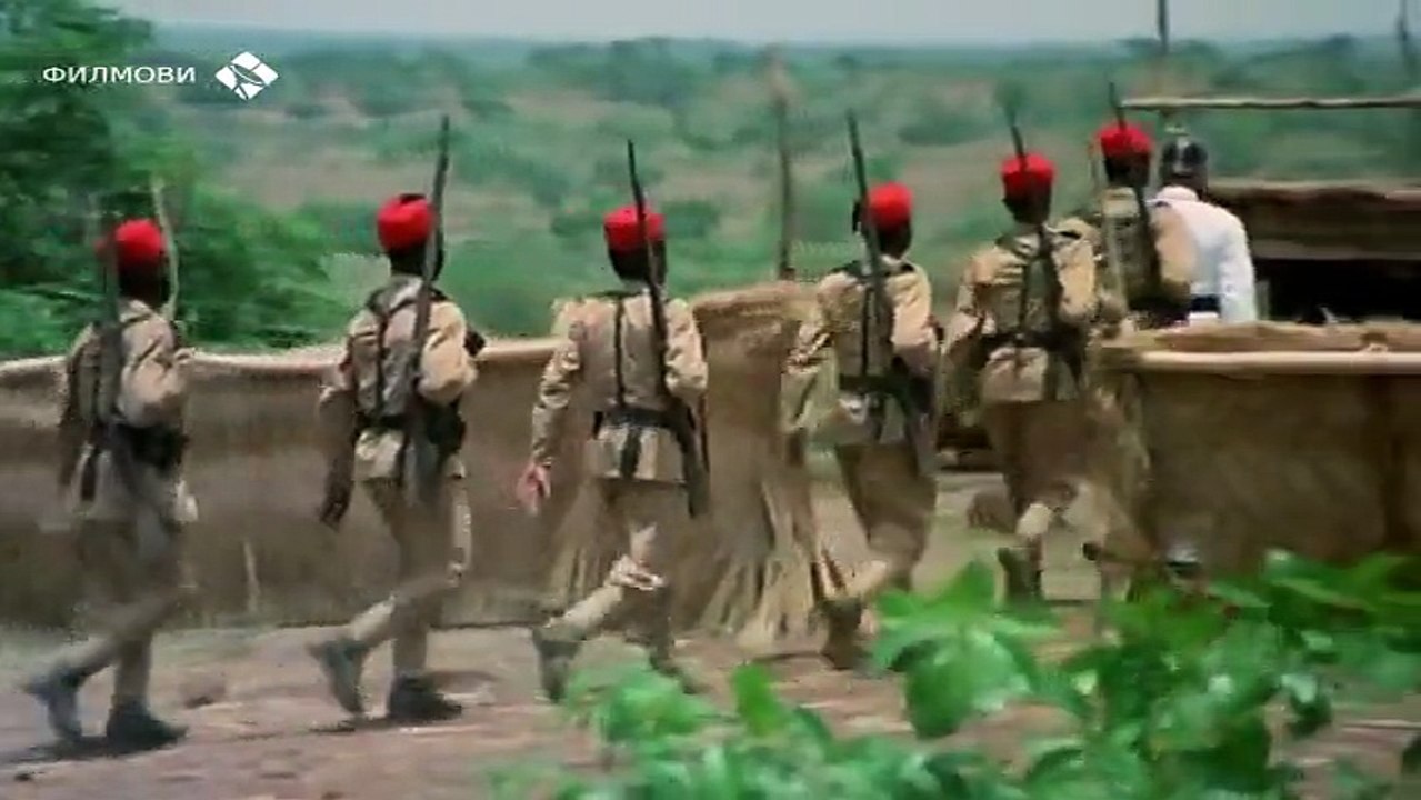 ЦРНО И БЕЛО У БОЈИ /1976/ први део филма