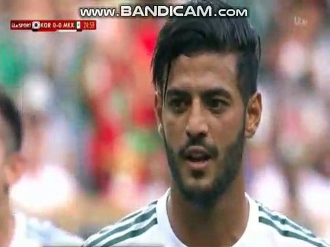 Carlos Vela Penalty Goal - Mexico vs South Korea 1-0 23/06/2018