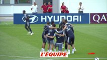 Rami et Umtiti ménagés, opposition pour les autres - Foot - CM 2018 - Bleus